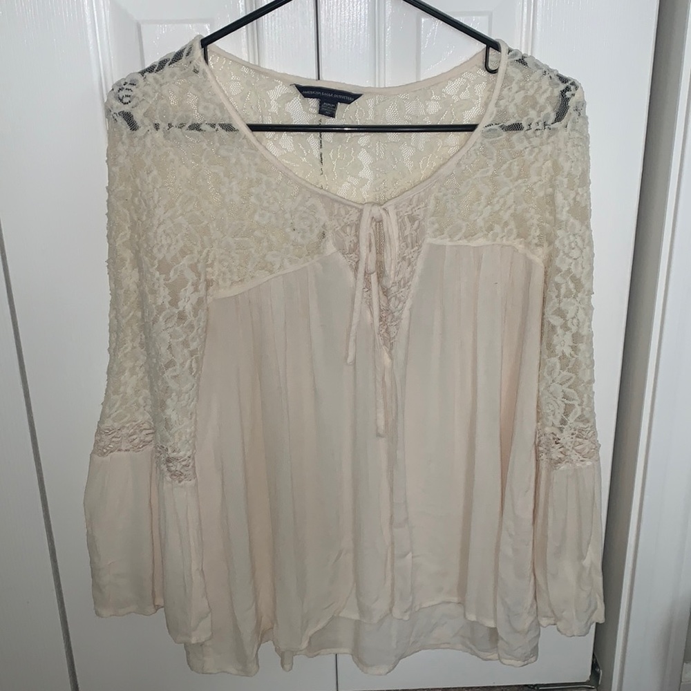 Boho lace blouse